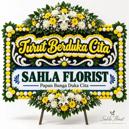 Papan Bunga Duka Prabumulih